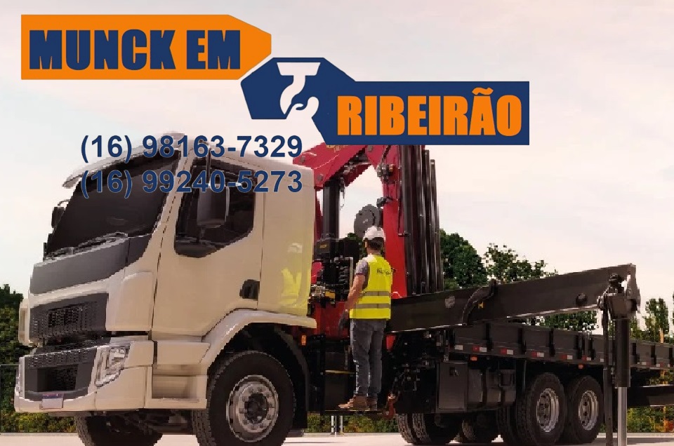 Munck em Ribeirão Preto é indicada para obras de médio e longo prazo, oferecendo suporte contínuo para transporte e movimentação de cargas.