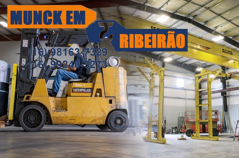 Empilhadeira em Ribeirão Preto é indicada para obras de médio e longo prazo, oferecendo suporte contínuo para transporte e movimentação de cargas.